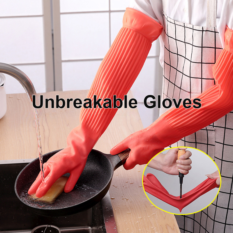 Rubber Household Cleaning Glov - огляд і ціна Rubber Glove Cleaning
