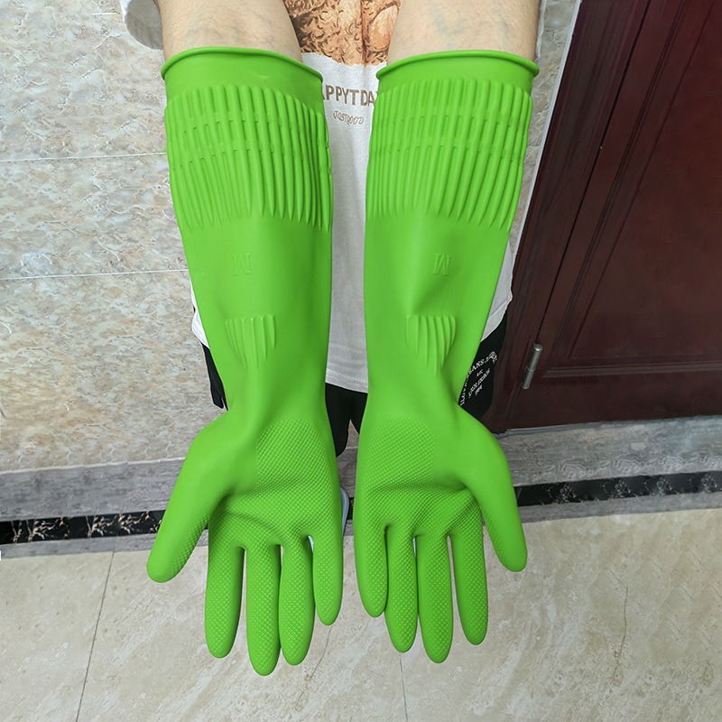 1Pair Lengthen Dishwashing Cle - огляд і ціна Rubber Glove Cleaning