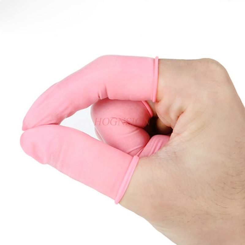 500g non-slip finger hood coun - огляд і ціна Latex Disposable Glove