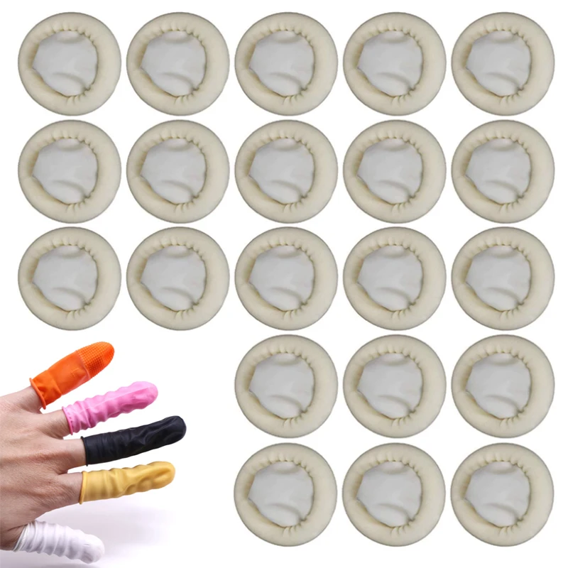 100pcs Disposable Latex Finger - огляд і ціна Latex Disposable Glove