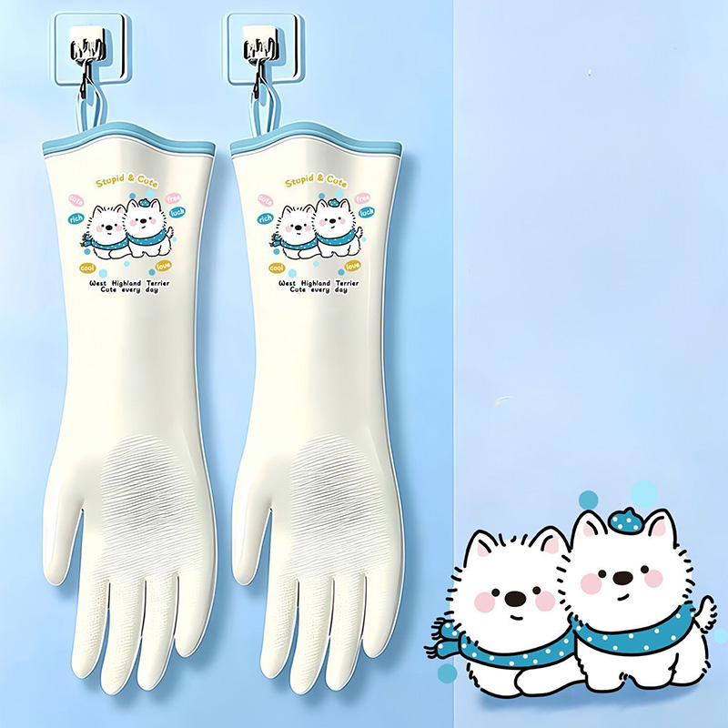 Nitrile Dishwashing Gloves Thi - огляд і ціна Dish Glove Rubber